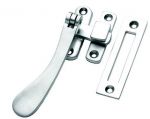 Satin Chrome Victorian Spoon-end LH / RH Window latch (SCP125)