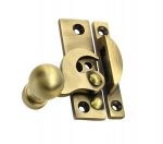 Ball End Claw Sash Window Fitch Fastener Antique Brass (XL2020)